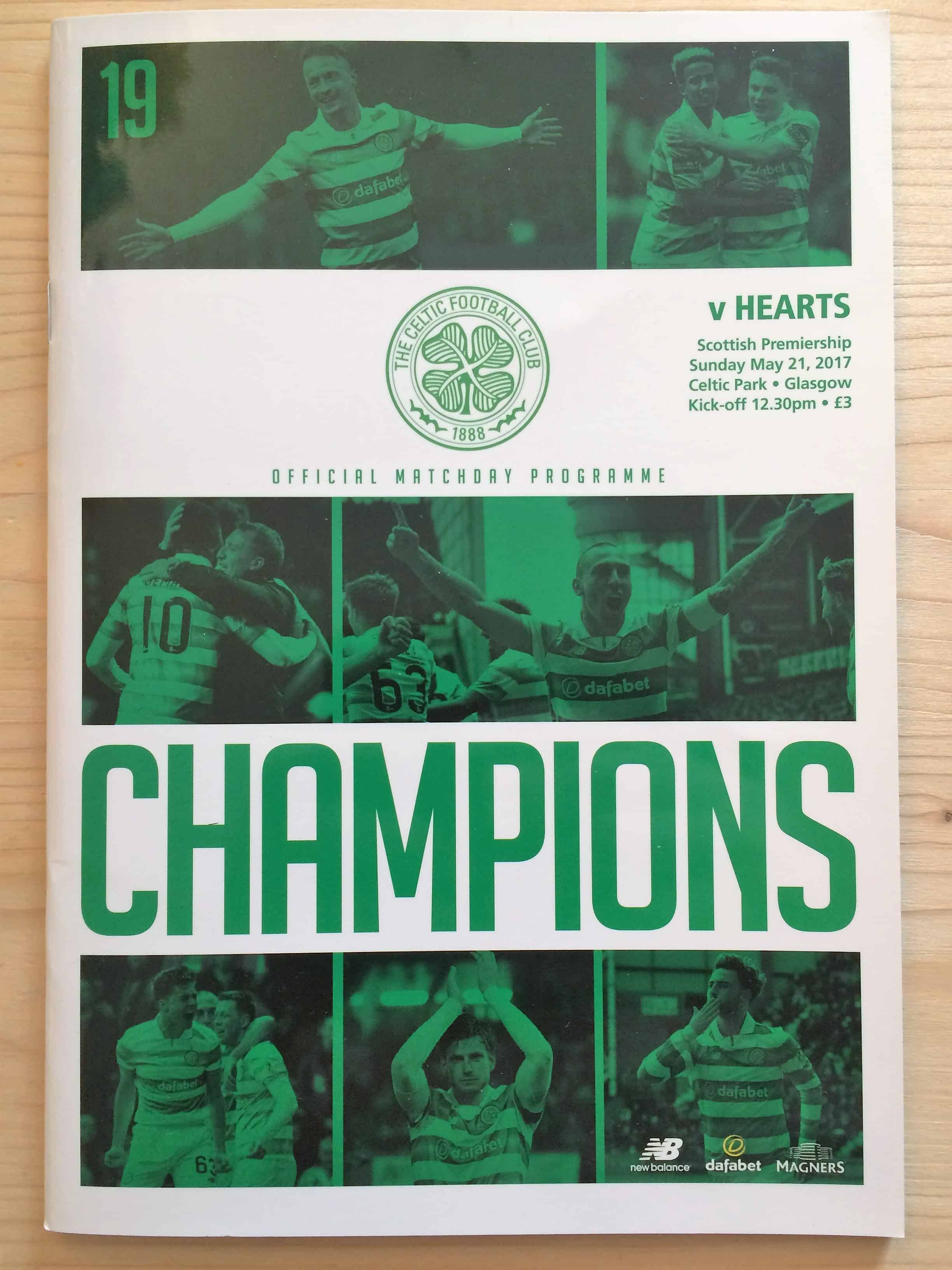 Celtic (Glasgow) FC v Heart Of Midlothian (Hearts)